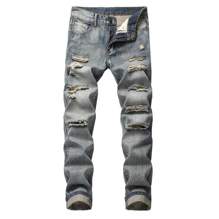 Jean skinny déchiré pour hommes