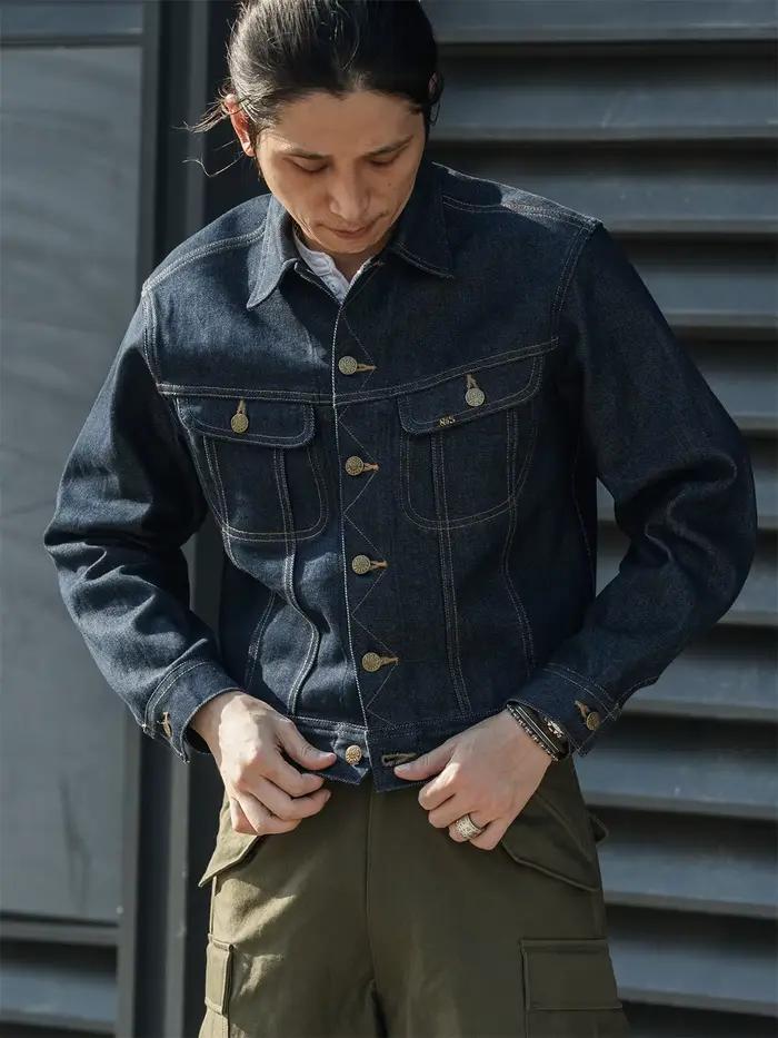 Veste en jean sanforisée de 13