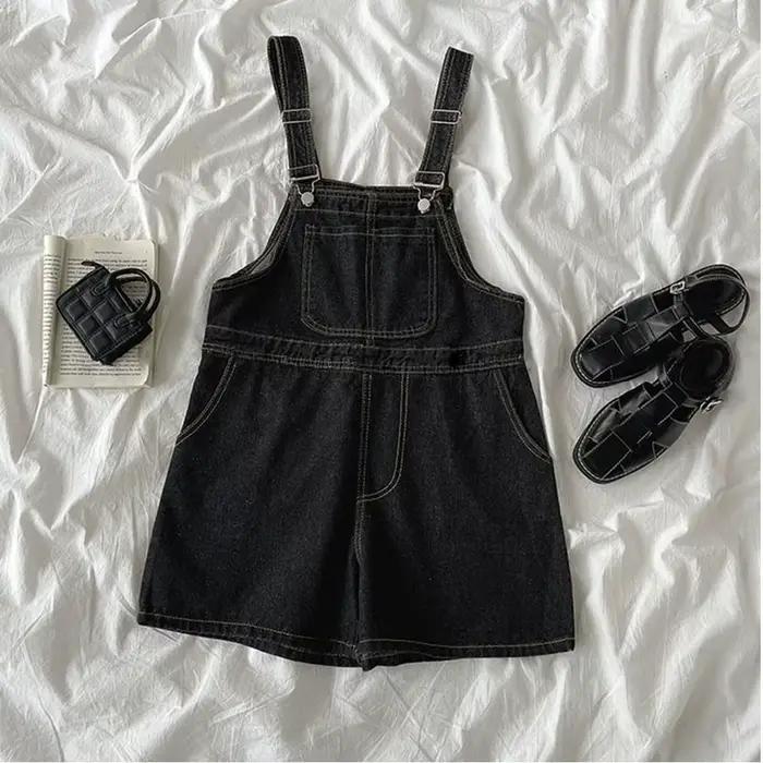 Salopette en jean pour femme