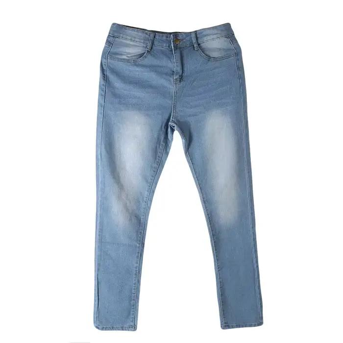 Jean Sexy femmes Denim pantalon maigre taille haute Stretch dame