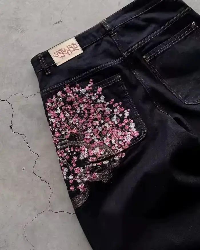 Jean Sakura Vintage pour hommes et femmes
