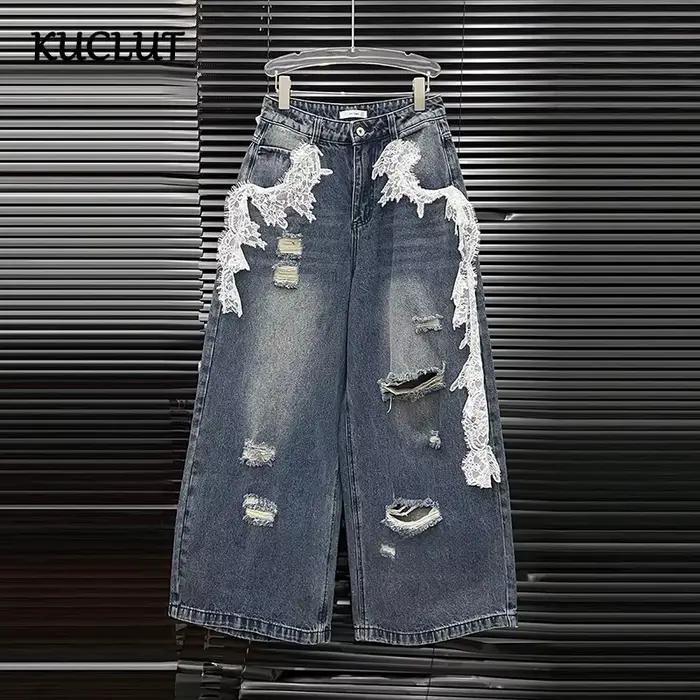 KUCLUT – jean en dentelle pour femmes
