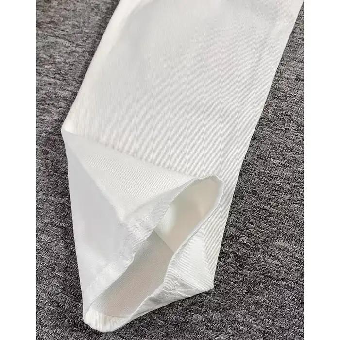 Offre spéciale femmes classique mode jambe droite jean dame taille haute décontractée Denim pantalon femme confortable
