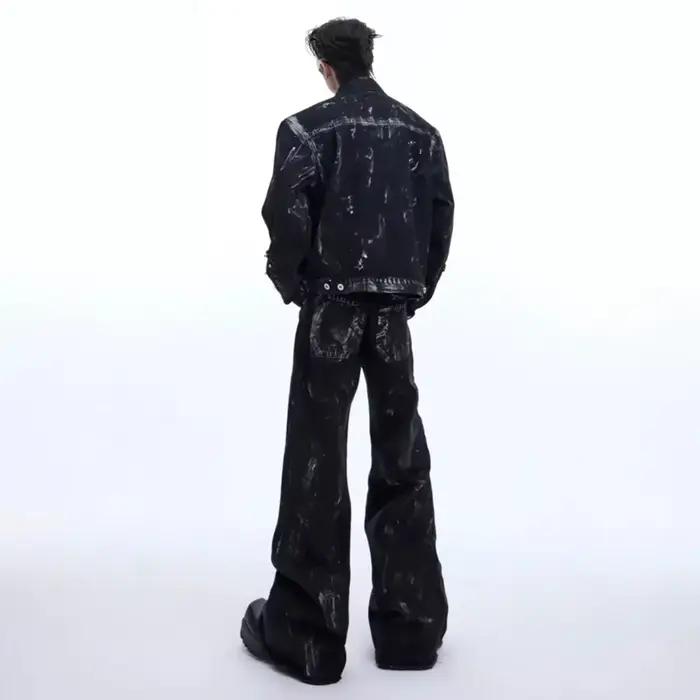 Jean délavé pour hommes