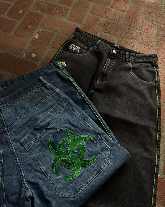 Jean Baggy rétro Hip Hop pour hommes