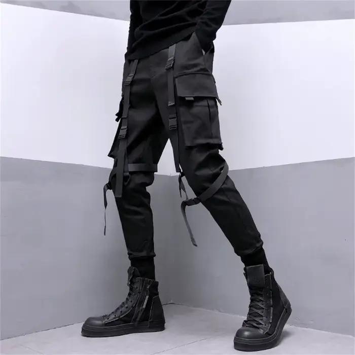 Pantalon cargo noir cool