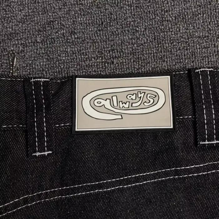 Always Jeans-viser droits brodés College pour hommes