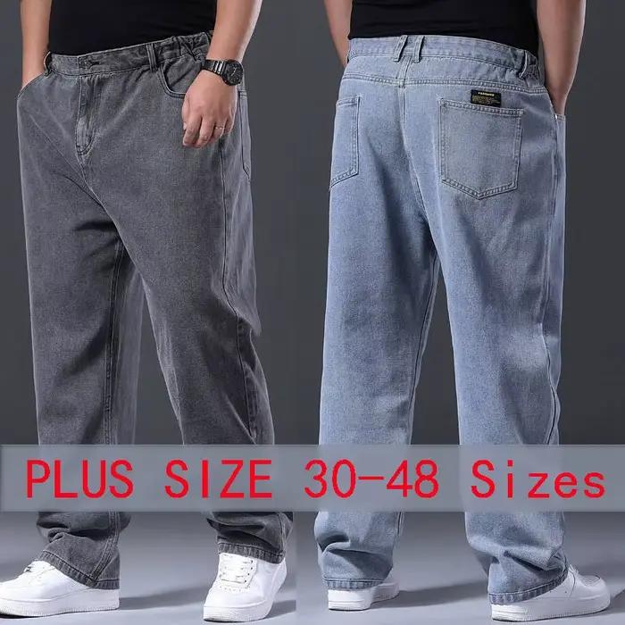 Jean grande taille pour hommes