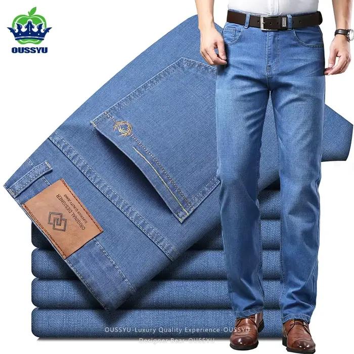 Jean élastique pour homme