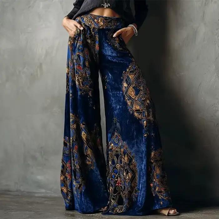 Pantalon large pour femme