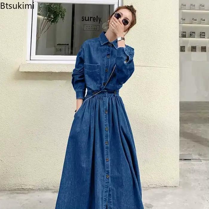 Robe en jean, nouvelle collection printemps