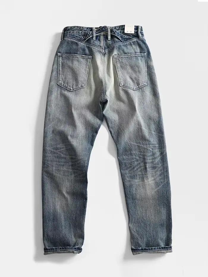 Jean en Denim droit décontracté 100% coton