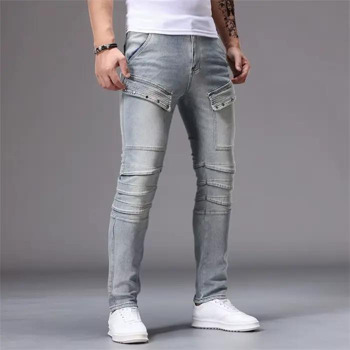 Jean Hip Hop vert, pantalon Harajuku Y2K