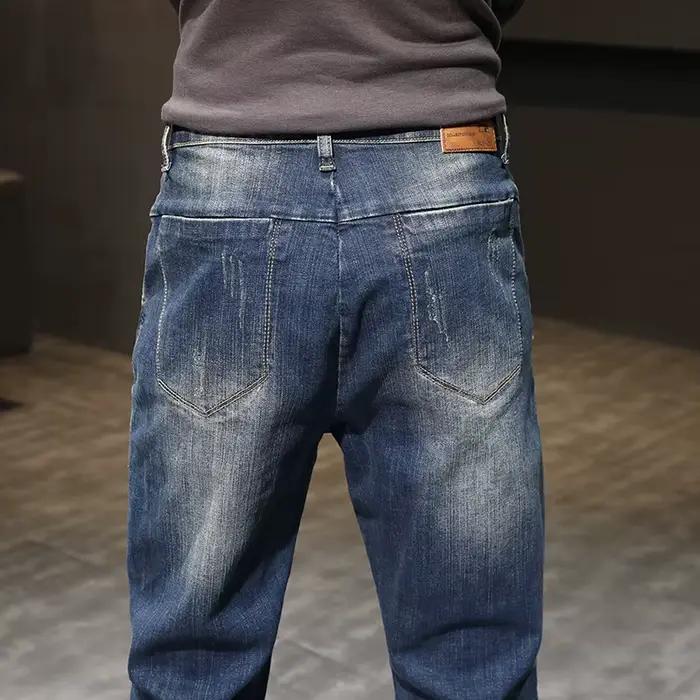 Jean homme pantalon Hip Hop Streetwear