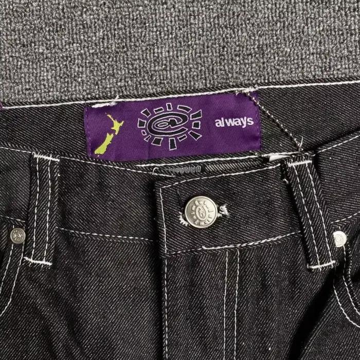 Always Jeans-viser droits brodés College pour hommes