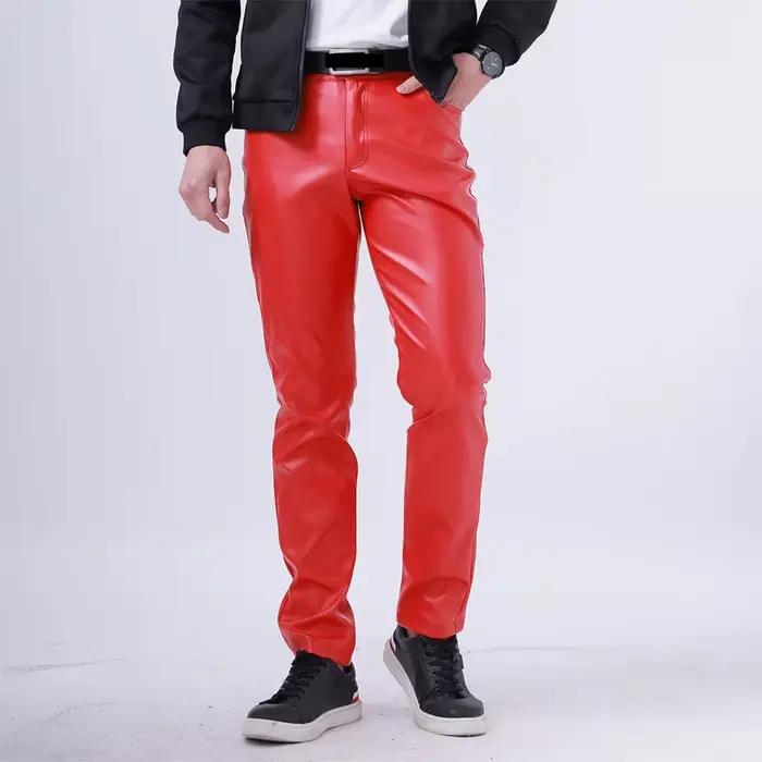 Pantalon en cuir pour homme