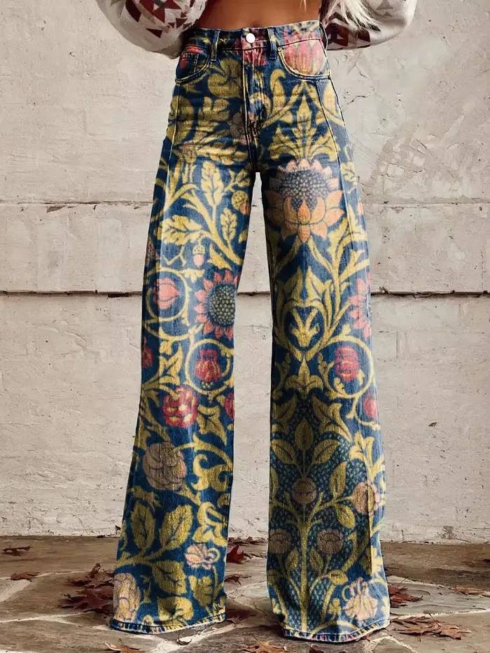 Pantalon évasé pour femmes