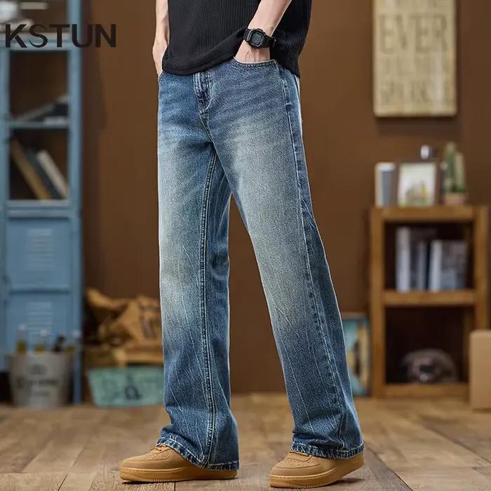 KSTUN – jean évasé pour hommes