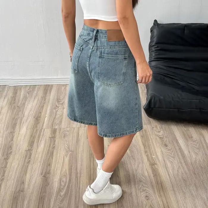 Shorts en jean décontractés pour femmes