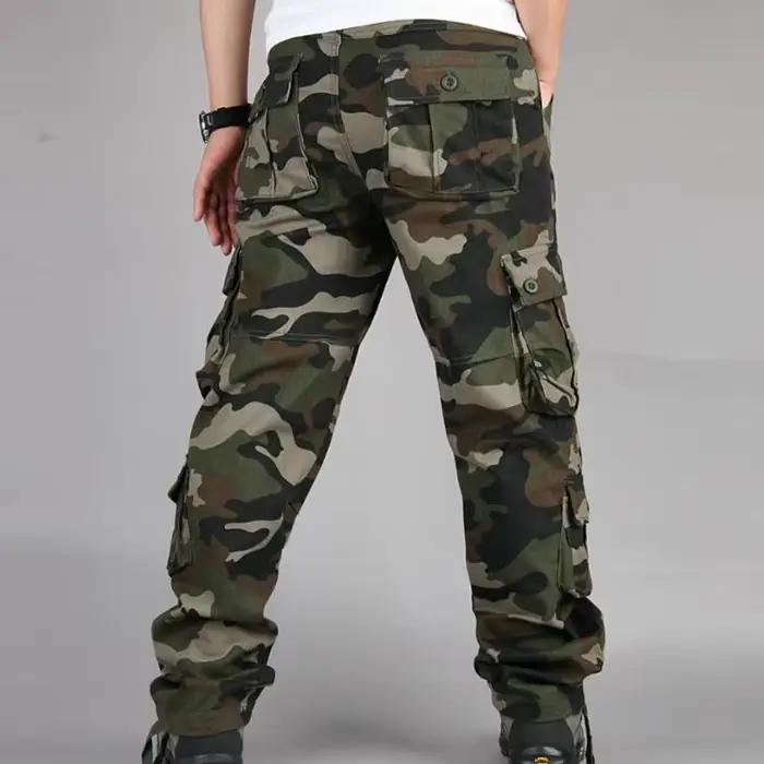 Solomon-Pantalon militaire camouflage pour homme