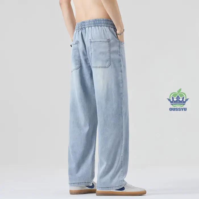 Pantalon en jean Tencel Lyocell pour homme