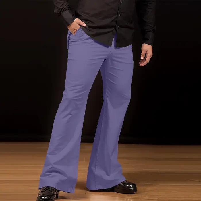 Pantalon Évasé Rétro pour Homme