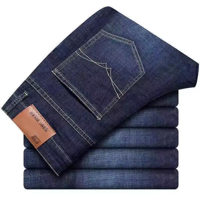 2025 hommes Denim jean mince été droit affaires doux mode nouveau haute qualité pantalon nouveautés livraison directe