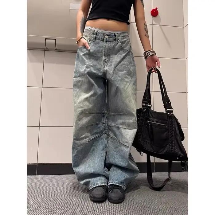 Jean bleu Y2k pour petit ami