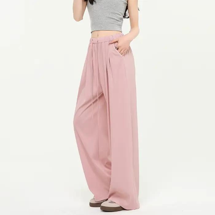 Jean large en lyocell fin pour femme