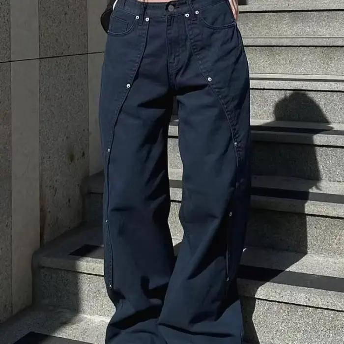 Jeans pour femme style Y2K