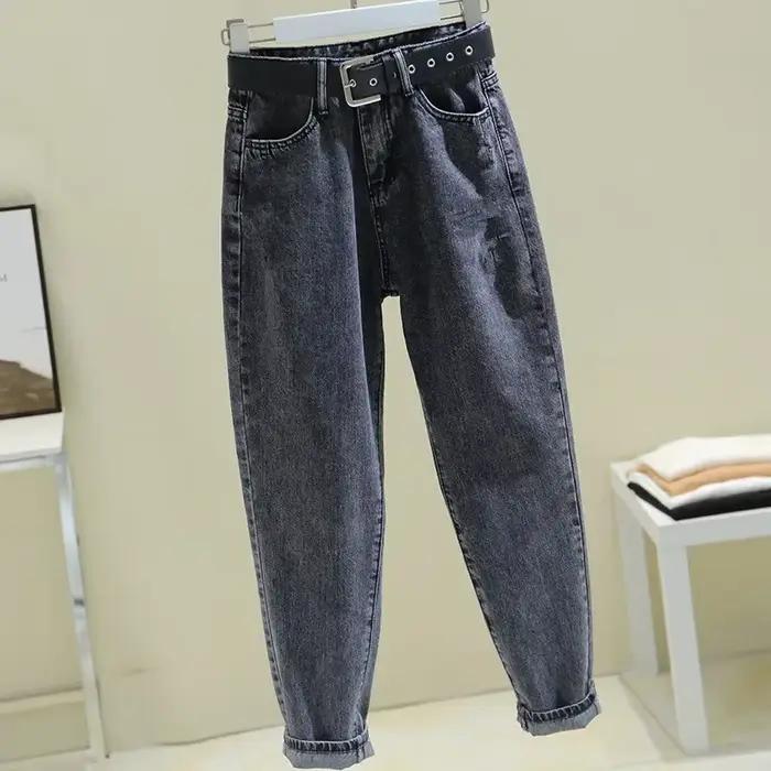 Jean taille haute pour femmes