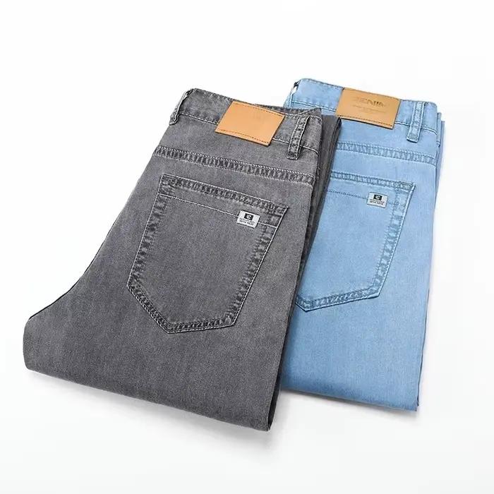 Jean Lyocell d'affaires pour hommes
