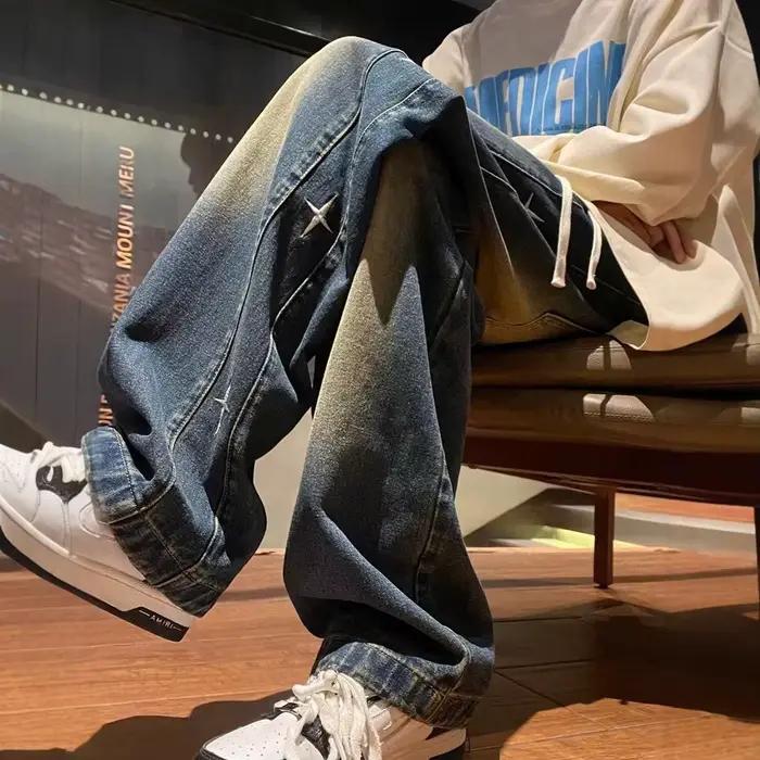 Jean en denim pour homme