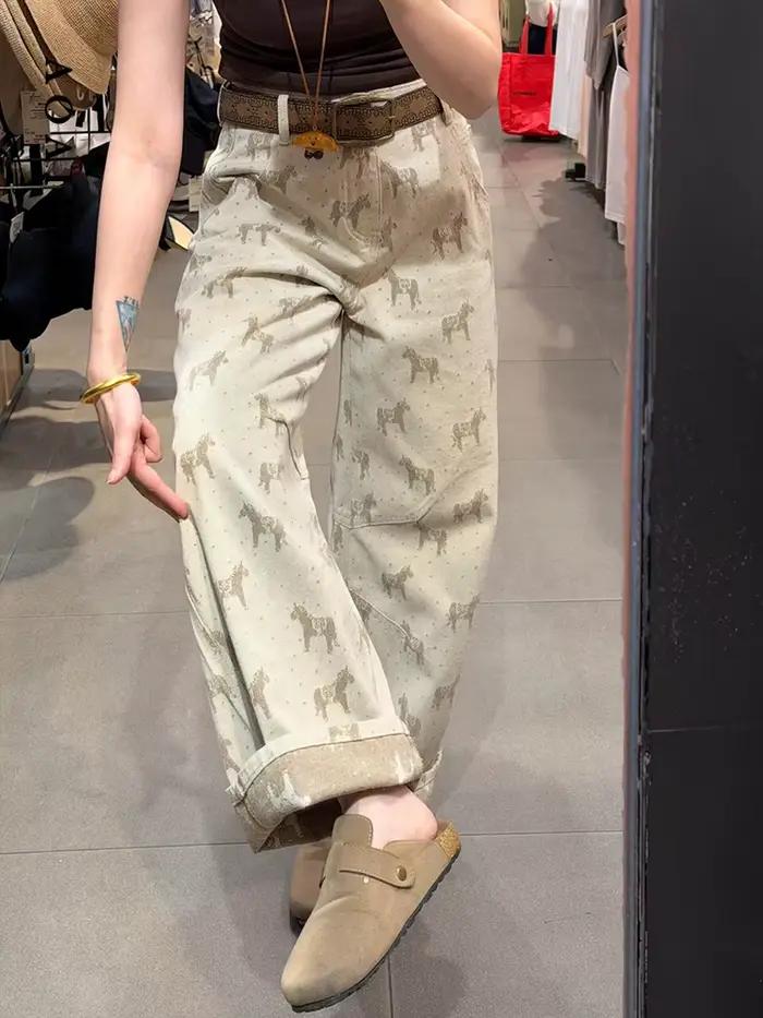 Aoaiiys Jeans pour femmes