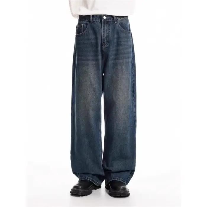 Nouveau Jean Rétro 2026 pour Homme – Coupe Droite Ample