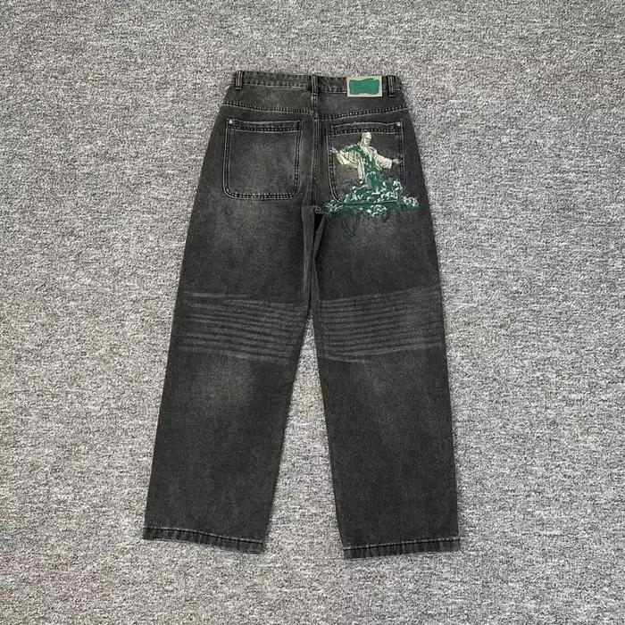 Jeans Derschutze avec broderie de motifs de haute qualité