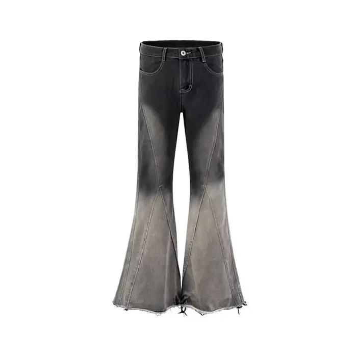 Jean sale pour hommes, Style rétro lourd