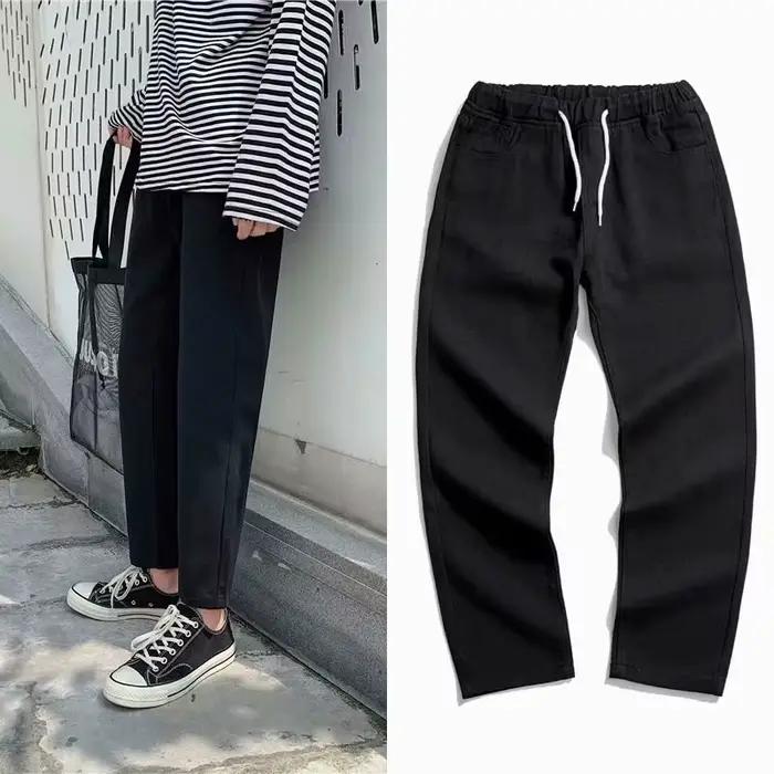 Jean droit fin d'été pour homme