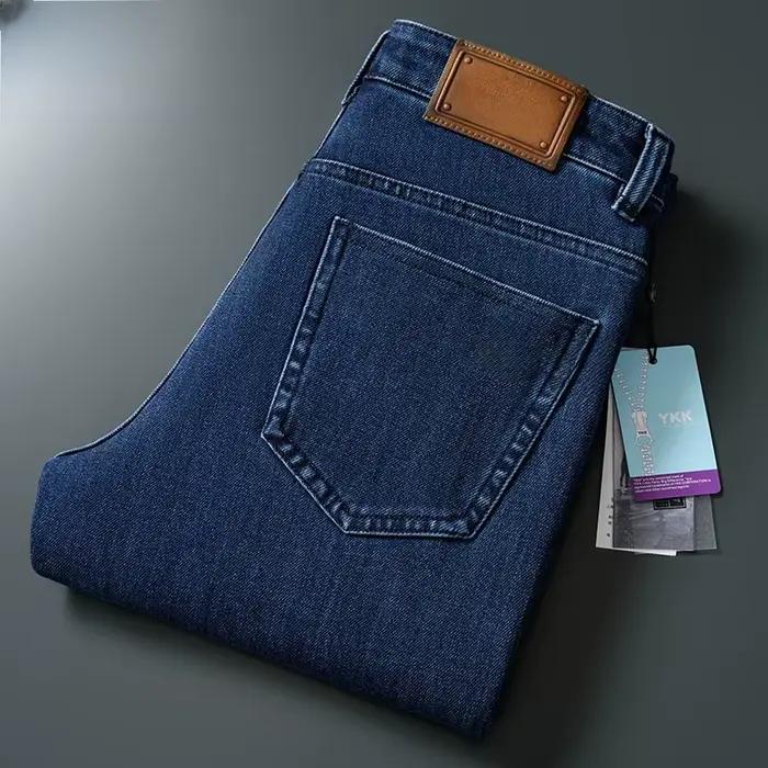 Jean d'été en jean pour homme grande taille 29-40 42 44 Jeans décontractés hommes vêtements Jean pantalon beige noir bleu