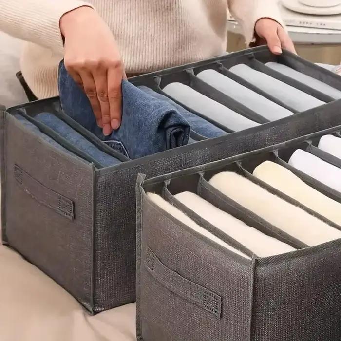 Boîte de rangement pour jeans
