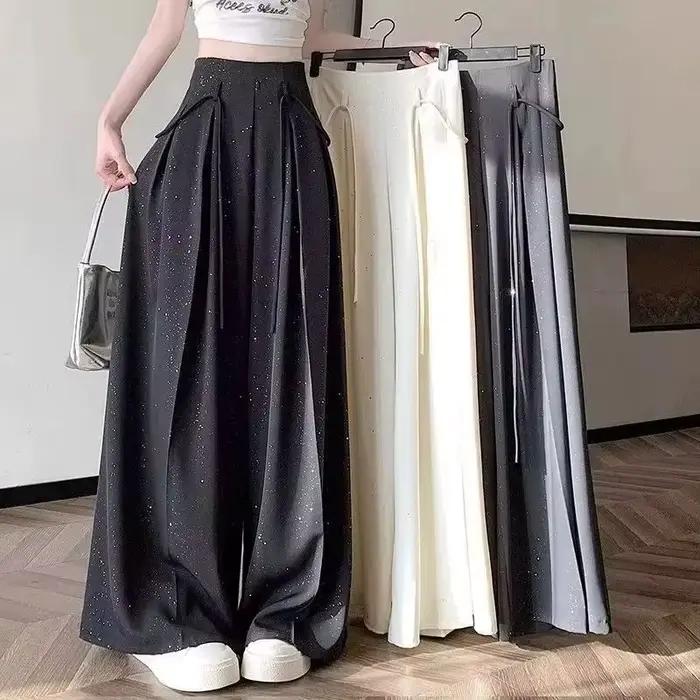 Pantalon à jambes larges pour femmes
