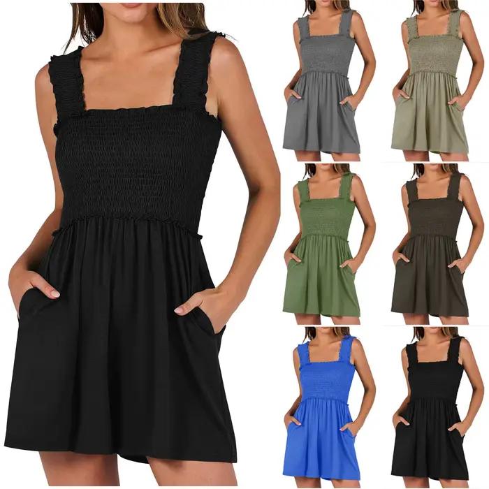 Salopette d'été tendance pour femme