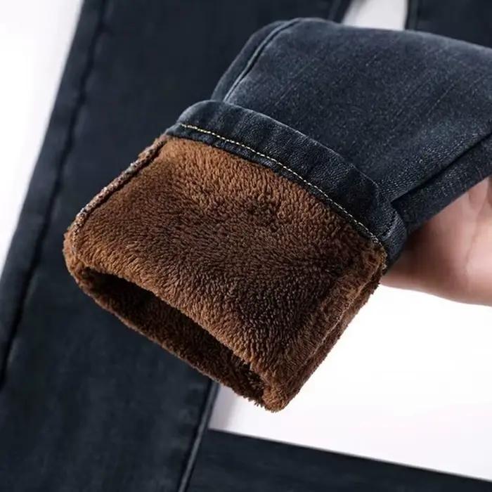 Jean Thermique Taille Haute pour Femme