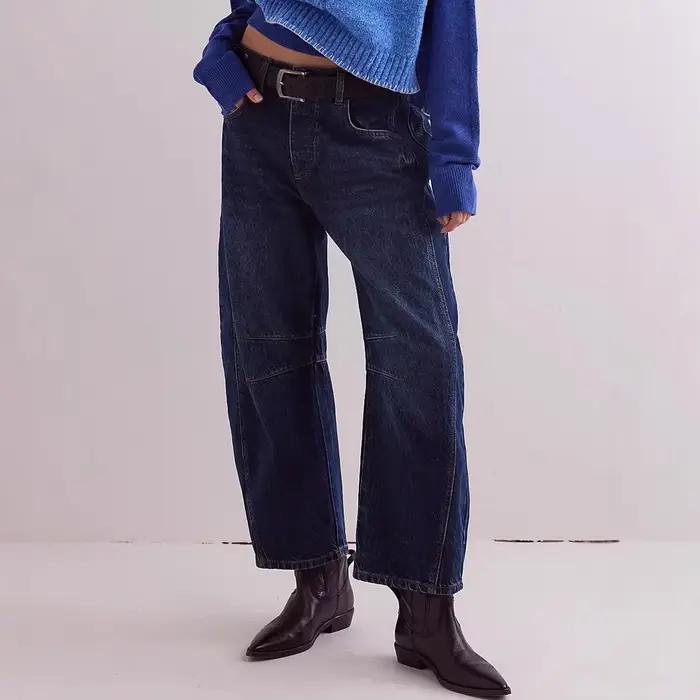 Jean taille basse pour femmes