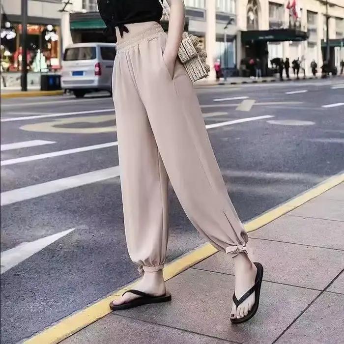 Pantalons pour femmes, tenues taille haute
