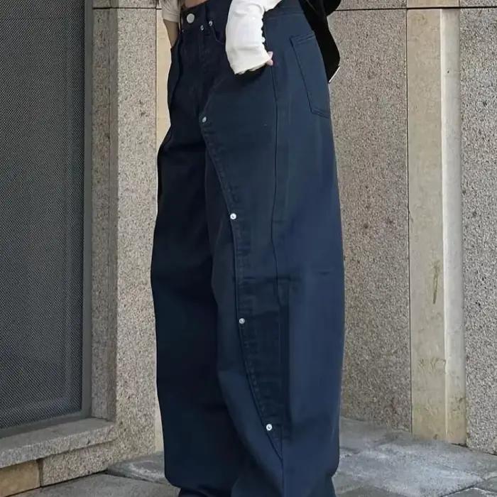 Jeans pour femme style Y2K