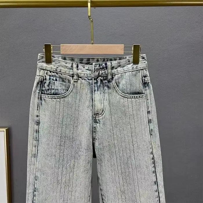 Jean taille haute pour femmes