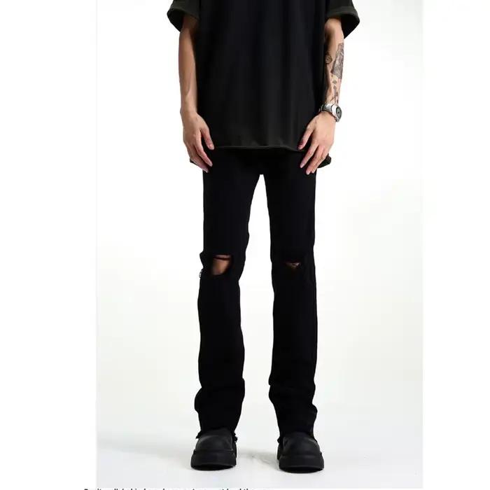 Jeans déchirés pour hommes de style américain