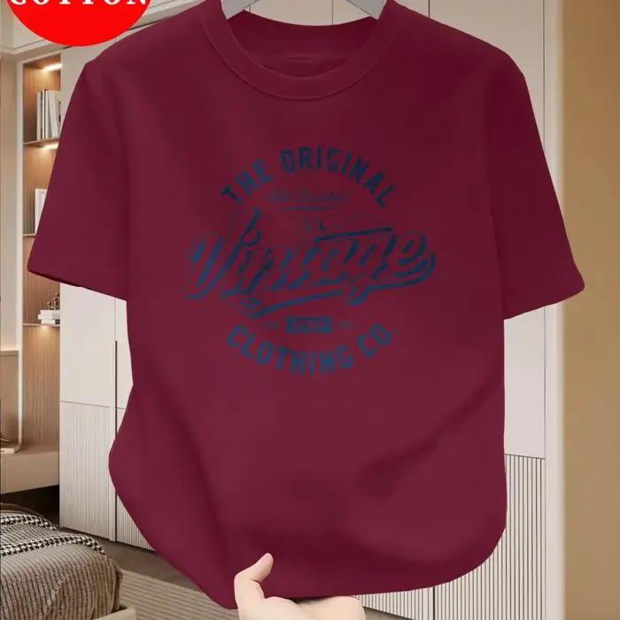 T-shirt oversize en denim vintage pour homme