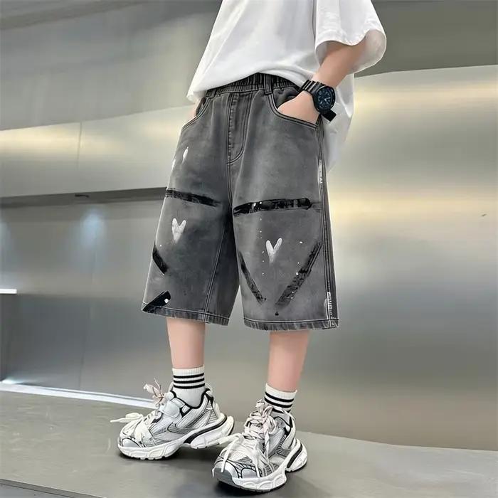 Nouveaux shorts en jean pour adolescents